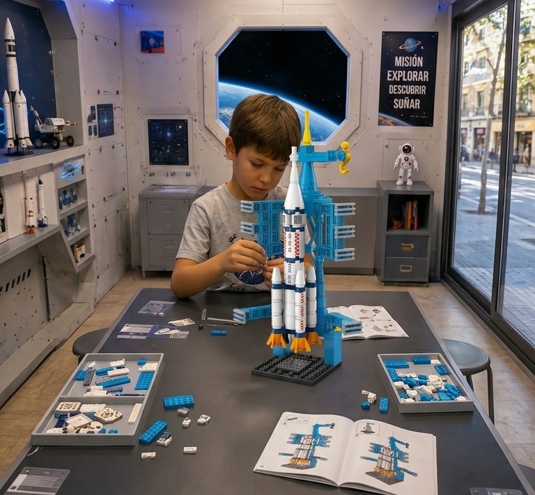 Taller Spacearth_Studio — exploración científica y trabajo en equipo